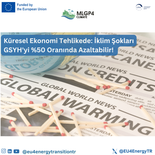 Global Economy at Risk: Climate Shocks Could Slash GDP by 50%!